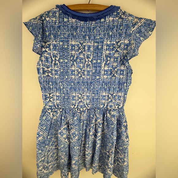 Vineyard Vines Cay Scarf Print Pin Tuck Dress - Picture 6 of 9